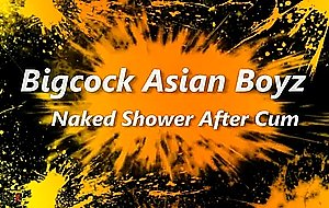 Asianboyz shower after cum
