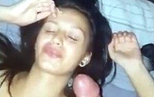 Sexy girl sucking cock and getting fucked
