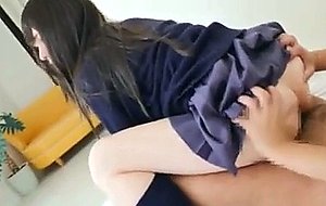 Asian Schoolgirl Gets Fucked and Nutted on Projectcum.com