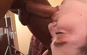 Fat bitch gets spanked, fucked and creampied