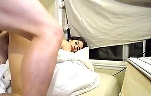 Hot teen fucked on webcam