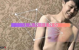 Asian male nude massage lanting series