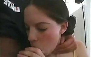 Hot naughty teen enoys sucking and getting anal