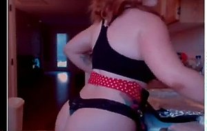 Redhead striptease- watch part2 at wildfuckcam
