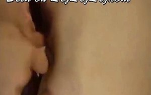 Cute shaved asian gets toyed by her gf