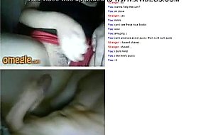 Cute teen masturbating and flashing for a big cock on omegle