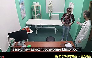 Doctors Dick Stretches Out Tight Pussy HER SNAPCHAT BAMBI18XX