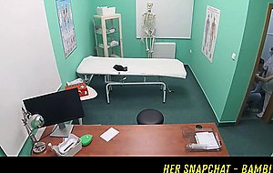 Doctors Dick Stretches Out Tight Pussy HER SNAPCHAT BAMBI18XX
