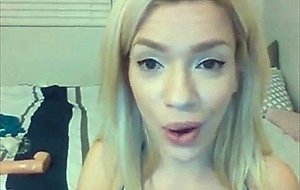 Blonde anal webcam show with sextoys