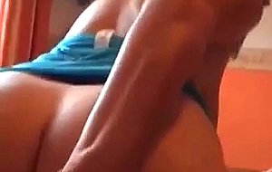 Busty milf gives bj and rides cock