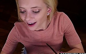 Riley Star takes her daddy's big dick