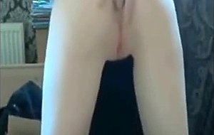 Redhead teen fingering at trylivecam