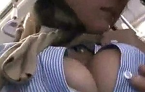 Young wife molested and fucked in train
