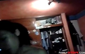 Step mom waits for dad to leave to have sex with s