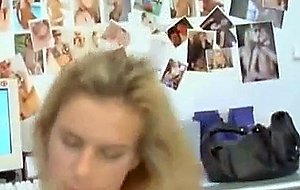 Super Flexible Blonde Gyrates Wth Cock In He