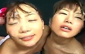 Sperm Drenched Japanese Lesbian Hotties