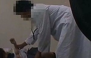 Gynecologist examination spycam