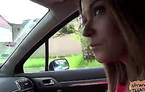 Teen angella have sex with a stranger
