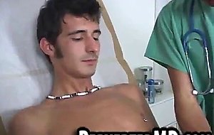 Horny patient gets his cock sucked at the doctors