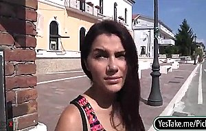 Big boobs italian girl valentina nappi fucked in public