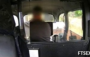 Taxi driver fucks his hairy passenger