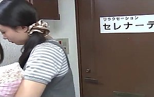 Japanese slut wife goes for a relaxing massage