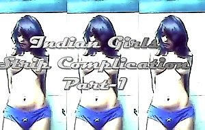 Indian girls strip compilation - part