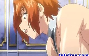 Futagirl gets anal fucked by other futagirl
