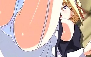 Captivating anime gets her twat laid
