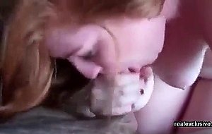 Cum and cock addicted redhead amy