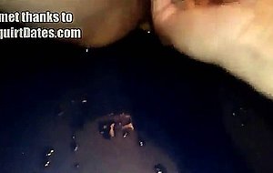 Asian pussy squirts like a fountain