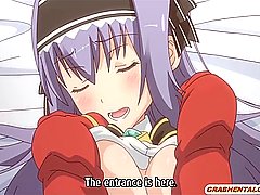 Japanese hentai cutie gets licked her wet pussy and honey