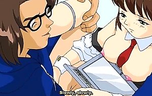 Teen hentai maid gets drilled