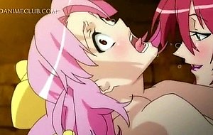 Teen 3d hentai babe gets fucked intense with a bottle