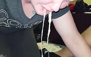 Shy chuby teen cries and pukes on cock