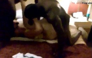 White slut wife fucked intense at home by bbc  