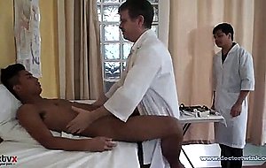 Old porno doc raw sex with young asian patient