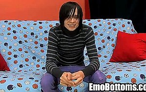 Emo twink miles pride gets nude and jerks off
