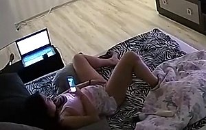  teen hidden cam masturbating chatting mobile 240p