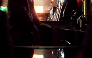 Casino employees fuck on work break