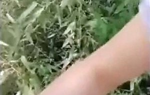 Asian teen sex in the park  