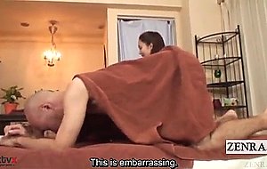Subtitled cfnm japanese milf anal massage with handjob