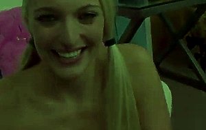 Stepsister takes a facial from stepbrother