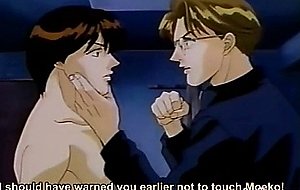 Two hentai guy trapped in their sex affair