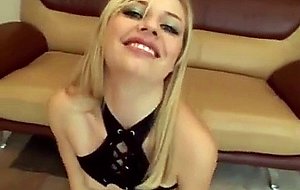Extremely honey blonde babe great fuck anal