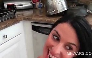 Small titted girl cunt licked in pov close-up