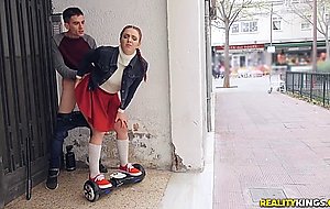 Pamela Sanchez and her Sex Segway Roam the Streets