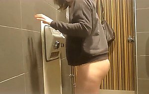 Teenager video for bf in bathroom, masturbates  