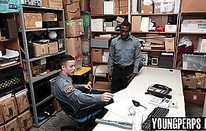 Senior LP Officer takes fellow Officers anal virginity