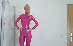 Laura pink catsuit